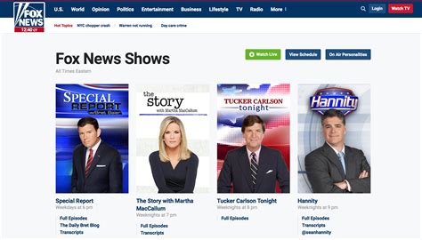 Stream Fox News Without A Cable Or Dish Subscription