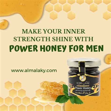 Make Your Inner Strength Shine With Power Honey For Men By Almalaky