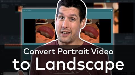 How To Convert Portrait Video To Landscape Youtube