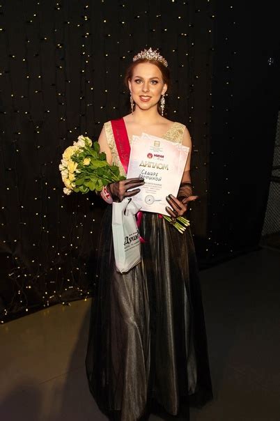 Победительница городского конкурса красоты и талантов Мини Мисс Котлас