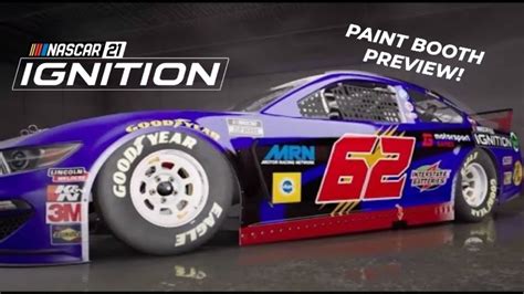 Nascar Ignition Paint Booth Preview Youtube