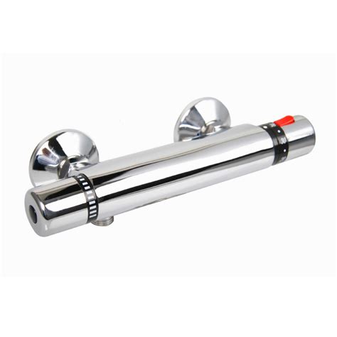 Thermostatic shower valves can be damaged if there is any dirt in the water flowing through them. Montana Thermostatic Bar Shower Valve - Baker and Soars