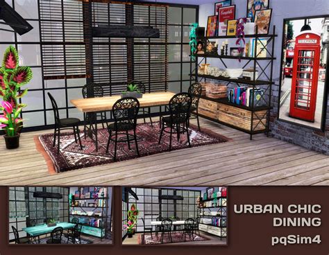 Urban Chic Kitchen Sims 4 Custom Content