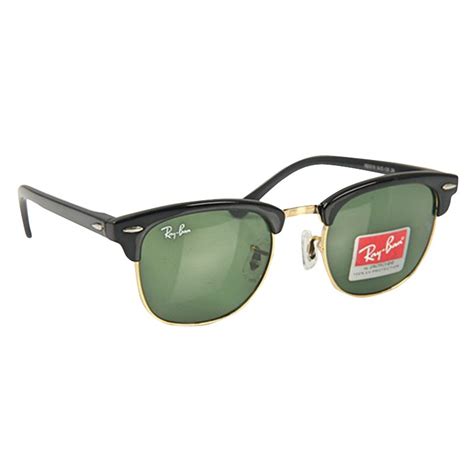 Ray Ban Club Master Rb 3016 Polarized Black Green Replica Sunglasses Sunglass Men S Zone