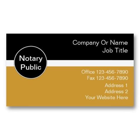 The identification card will indicate the notary's name, address, county and commission term. 1000+ images about Notary Public Business Cards on ...