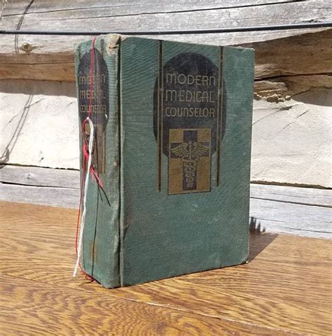 1940's Vintage Old Medical Book Modern Medical Counselor | Etsy