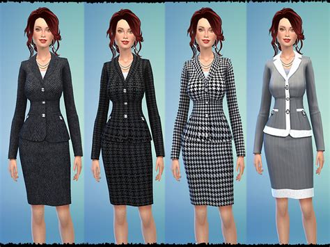 The Sims Resource Designer Skirt Suits
