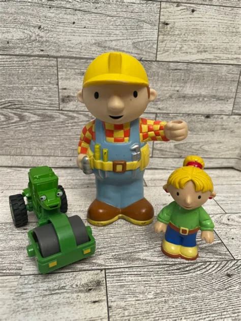 Bob The Builder Figures Bob Wendy W Roley The Tractor 899 Picclick