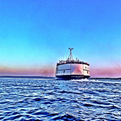 Mike hogan, innkeeper at cape cod's platinum pebble boutique, has a point with his take on getting to martha's vineyard: Steamship Authority ferry headed to Martha's Vineyard from ...