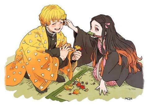 Zenitsu And Nezuko Kids