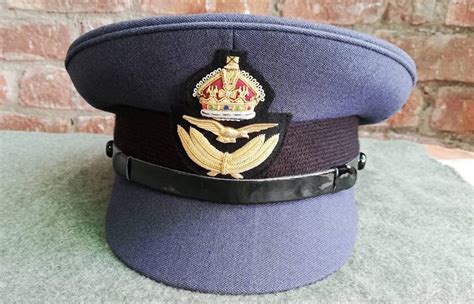 Ww2 Raf Officers Peak Cap