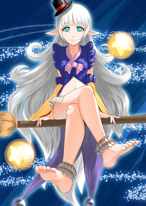 Mage Dungeon And Fighter Dungeon And Fighter Absurdres Highres 00s 1girl Barefoot Feet
