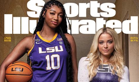 Lsu Olivia Dunne And Angel Reese Show Off Curves On Cover Sports