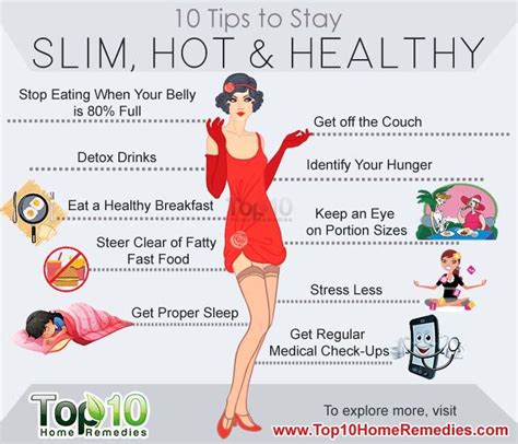 10 Simple Tips To Stay Slim Hot And Healthy Top 10 Home