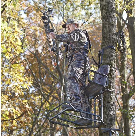 + earn 2% cash back. Guide Gear Deluxe Hunting Hang-On Tree Stand - 177427 ...