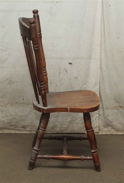 All you need is a few tools and a friend. Wooden Arch Bannister Back Chair | Olde Good Things