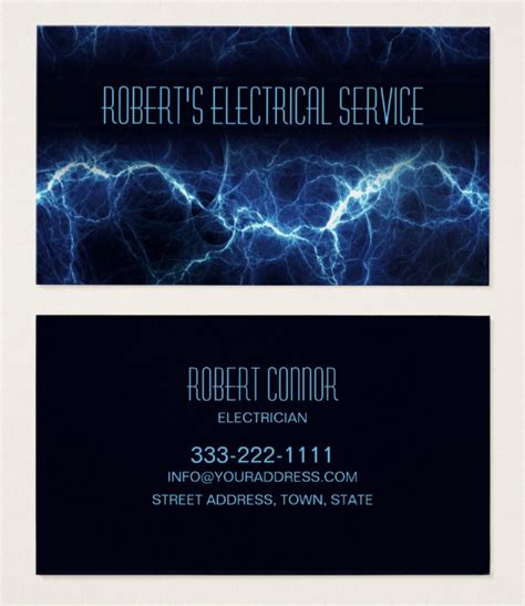 15 Electrician Business Card Designs And Templates Psd Ai Indesign