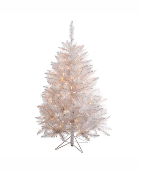 Vickerman 35 Ft Sparkle White Spruce Artificial Christmas Tree With