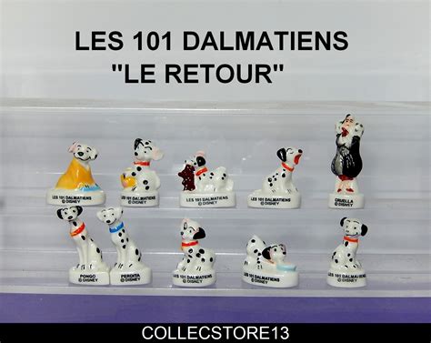 Serie Complete De Feves Les Dalmatiens Le Retour Disney