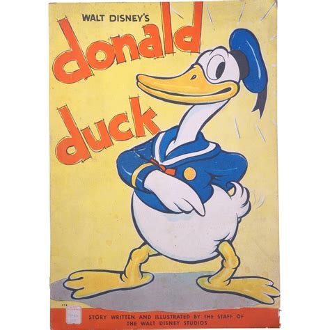 Walt Disneys Donald Duck 1st Appearance 1935 Whitman 978 Book