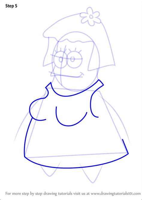 Learn How To Draw Margie Star From Spongebob Squarepants Spongebob