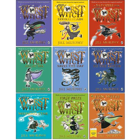 Buy The Worst Witch Mega 9 Books Complete Collection Set By Jill Murphy