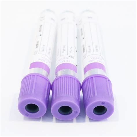 K2 Edta Vacuum Blood Collection Tube 6ml 100 Pcs Medistore
