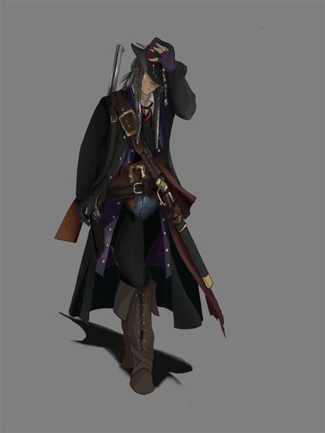 Oc A Cowboy Pirate R Characterdrawing