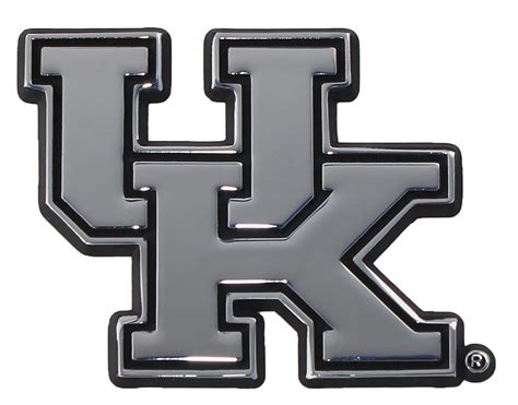 University Of Kentucky Wildcats Metal Auto Emblem Amg Emblems