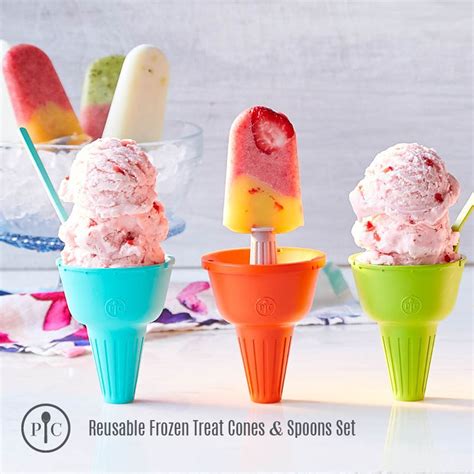 Frozen Treats Are Even Sweeter With The Reusable Frozen Treat Cones