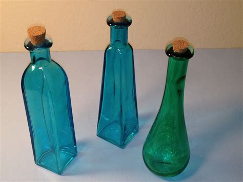 Colored Glass Bottles Bottle Glass Bottles