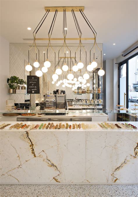 An Inside Look At Kanoun Patisserie In Paris Cafe Interior Design