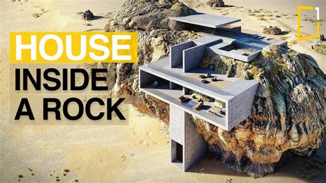 House Inside A Rock The Perfect Cross Between Nature And Design Youtube