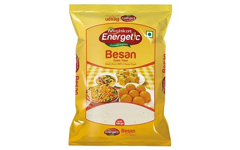 Mishkat Energetic Besan Gram Flour Pack 500 Grams Gotochef