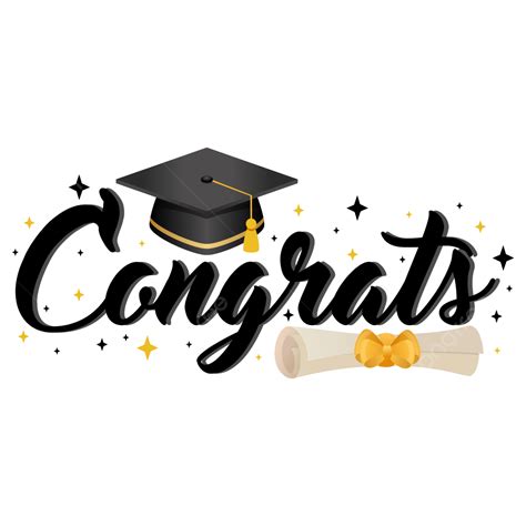 Congratulation On Your Graduation Text With Toga Hat Happy Graduation Happy Graduation Text