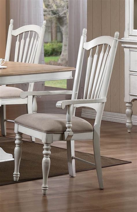 Get the best deals on white dining room chairs. Hollyhock Distressed white Dining Room Set from ...