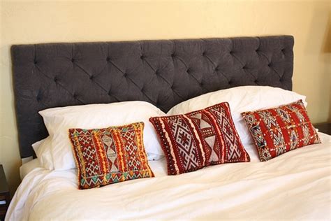 Diy Button Tufted Headboard Tutorial Hobby Lesson