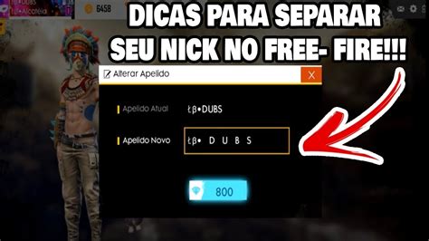 Garena free fire has more than 450 million registered users which makes it one of the most popular mobile battle royale games. MELHORES NICKS NO FREE FIRE - YouTube