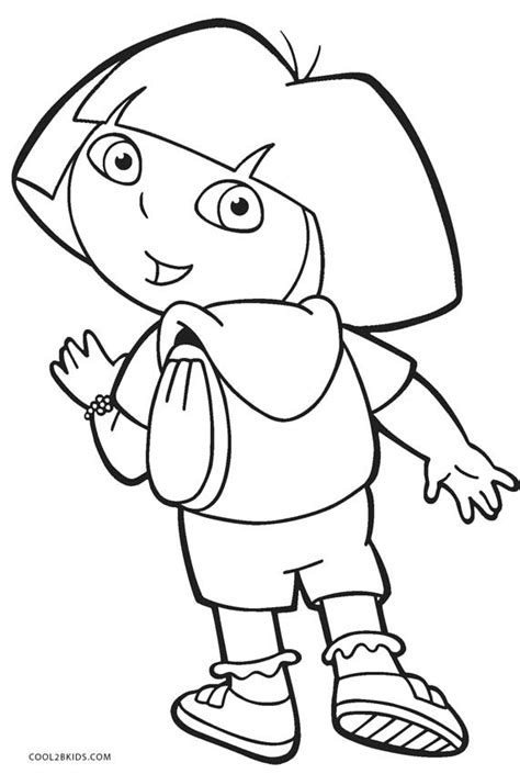Free Printable Dora Coloring Pages For Kids Cool2bkids