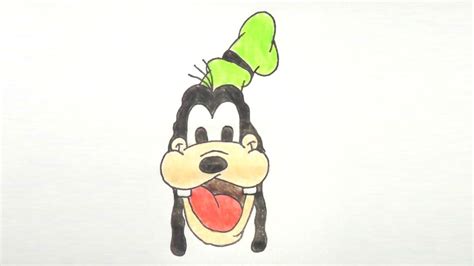 How To Draw Goofy Step By Step Very Easy Youtube