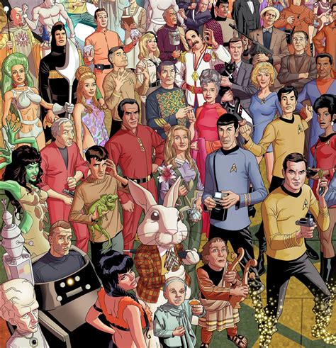 Star Trek The Original Series 50th Anniversary Poster Dustyabell