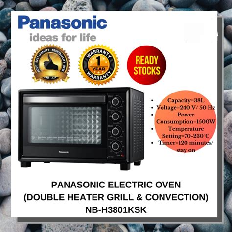 Spare parts and warranty inquiry. Ready Stock Panasonic NB-H3801KSK /NB-H3800SSK 38L Large ...