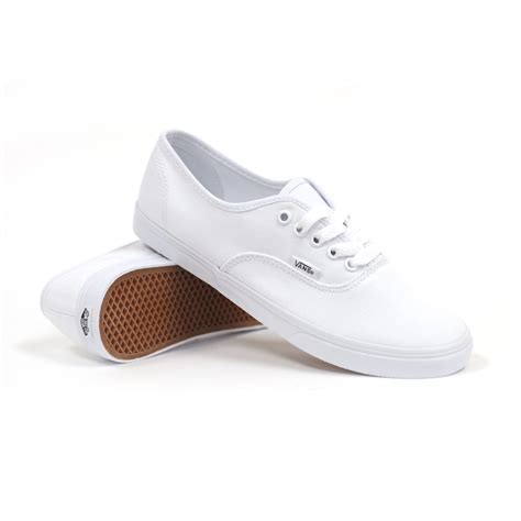 Vans Authentic Lo Pro True Whitetrue White Womens Shoes Ebay