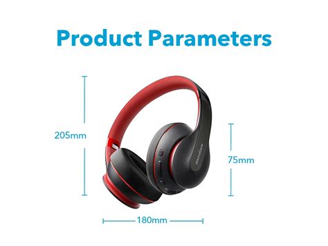 Anker Soundcore Life Q10 Wireless Bluetooth Headphones Over Ear And