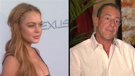 Exclusive Lindsay Lohans Father Says Engagement Has Brought Actress