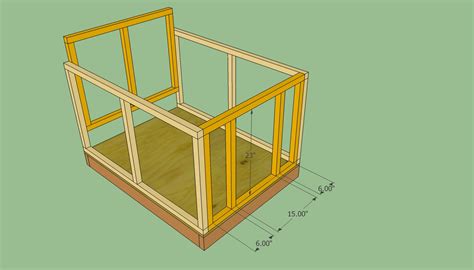 Dog House Plans Free Howtospecialist How To Build Step By Step Diy