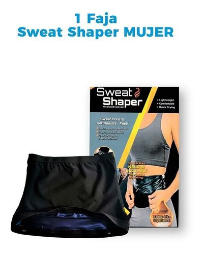 Cinturilla Faja Reductora Sweat Shaper Mujer Cuotas Sin Interés