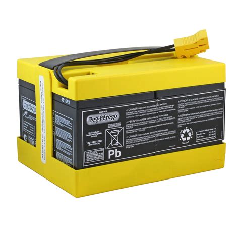 Peg Perego Original 24 Volt Yellow Battery