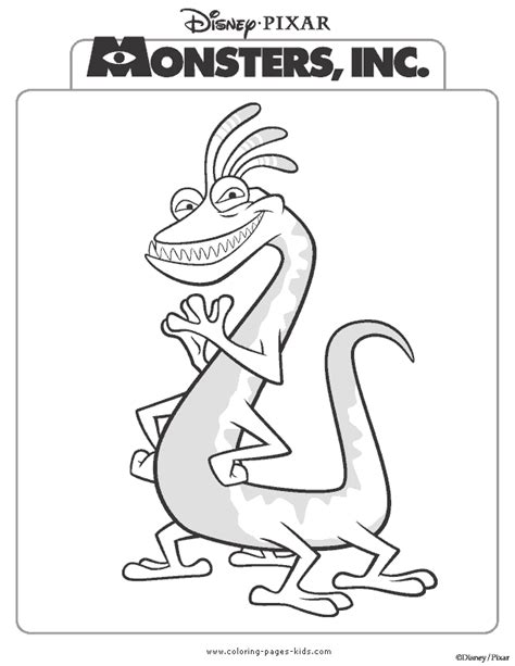 Printable coloring pages for you to color and have fun. Monsters inc coloring pages - Coloring pages for kids ...