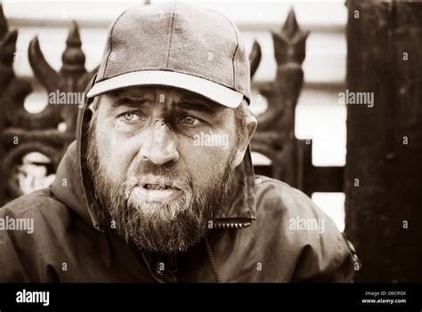 Homeless Man Stock Photo Alamy